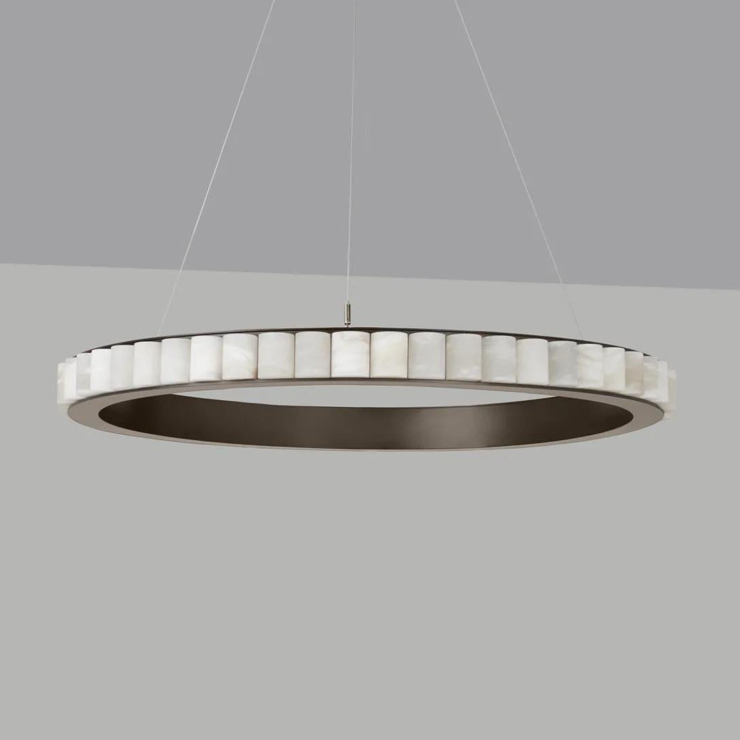 Sifuvyh Postmodern Luxury Stainless Alabaster Chandelier - Neutralighting