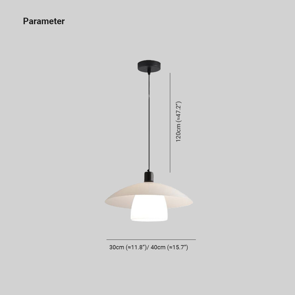 Arisha White Pendant Light