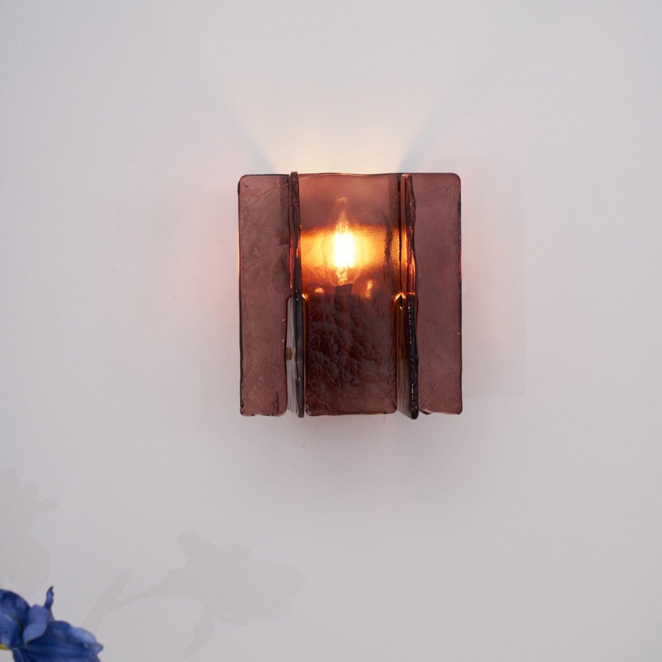 Lustra Wall Light Brass Glass Clear - Letslighting