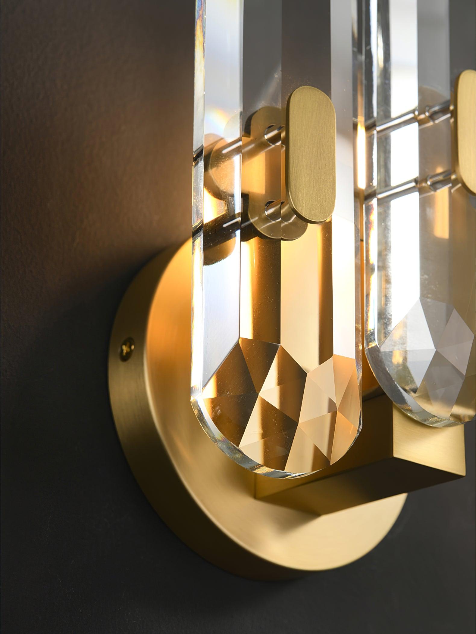Kristy Postmodern Luxury Crystal Sconce Wall Lamp - Letslighting