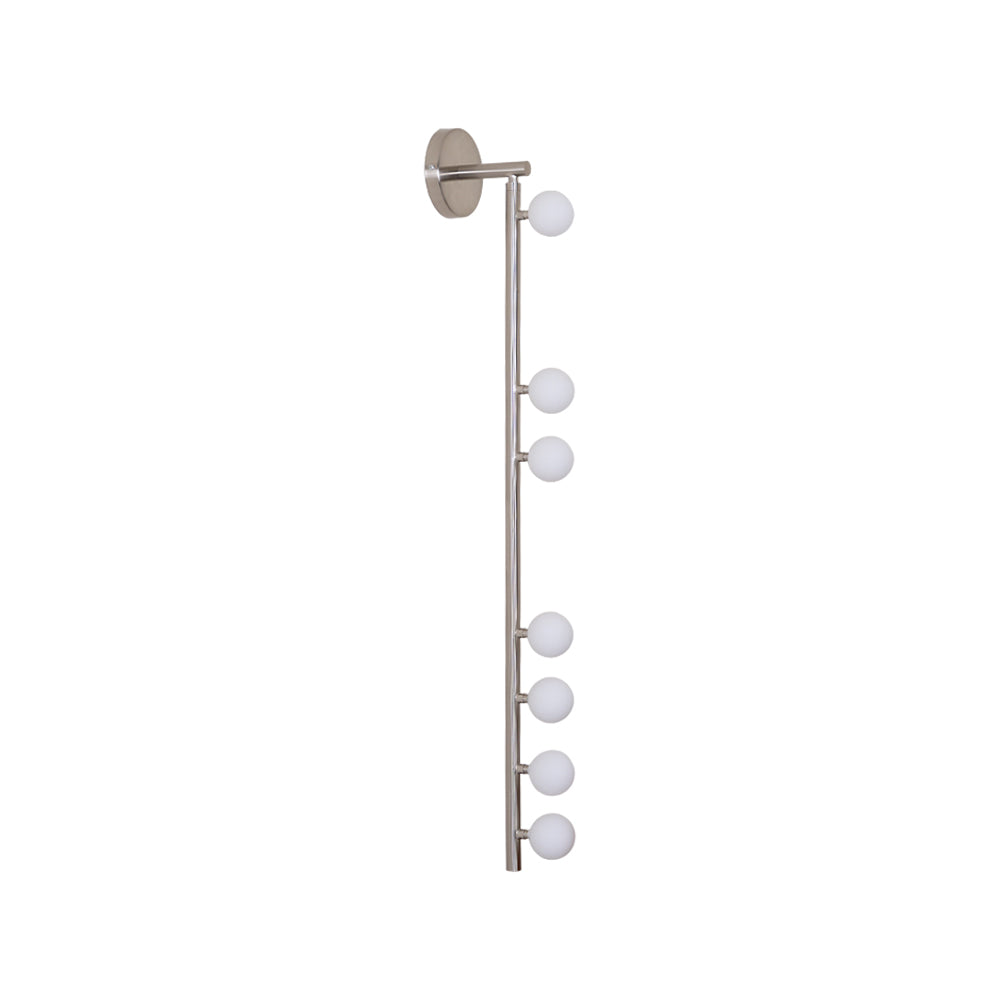 Rory Modern Minimalist Tube Brass Glass Wall Lamp - Letslighting