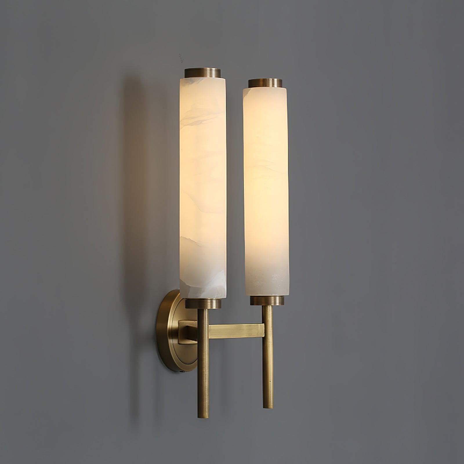 Olrinyra Applique Murale Cylindre en Albâtre - Neutralighting
