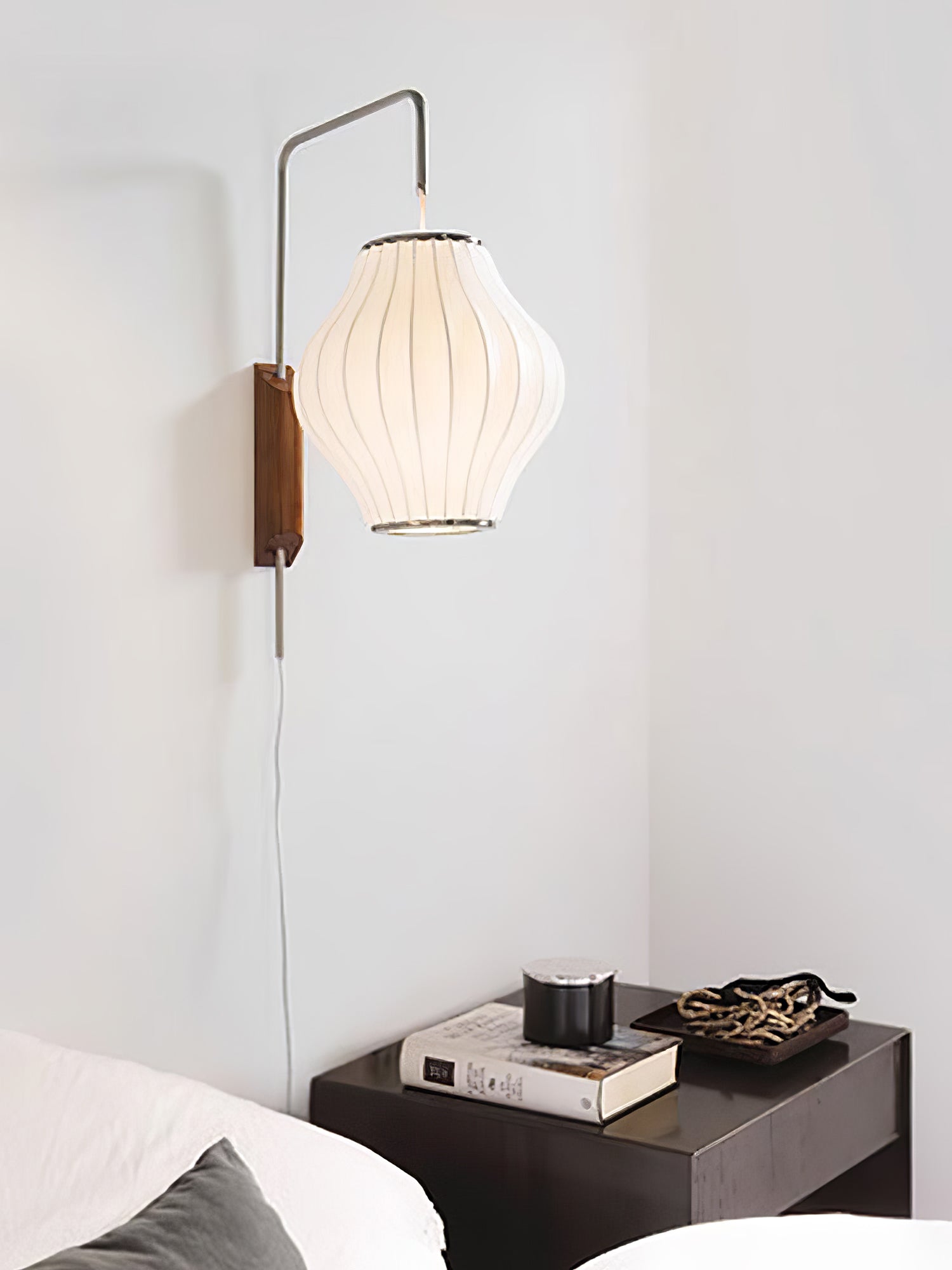 Lustra Wall Sconce Walnut Ball - Letslighting