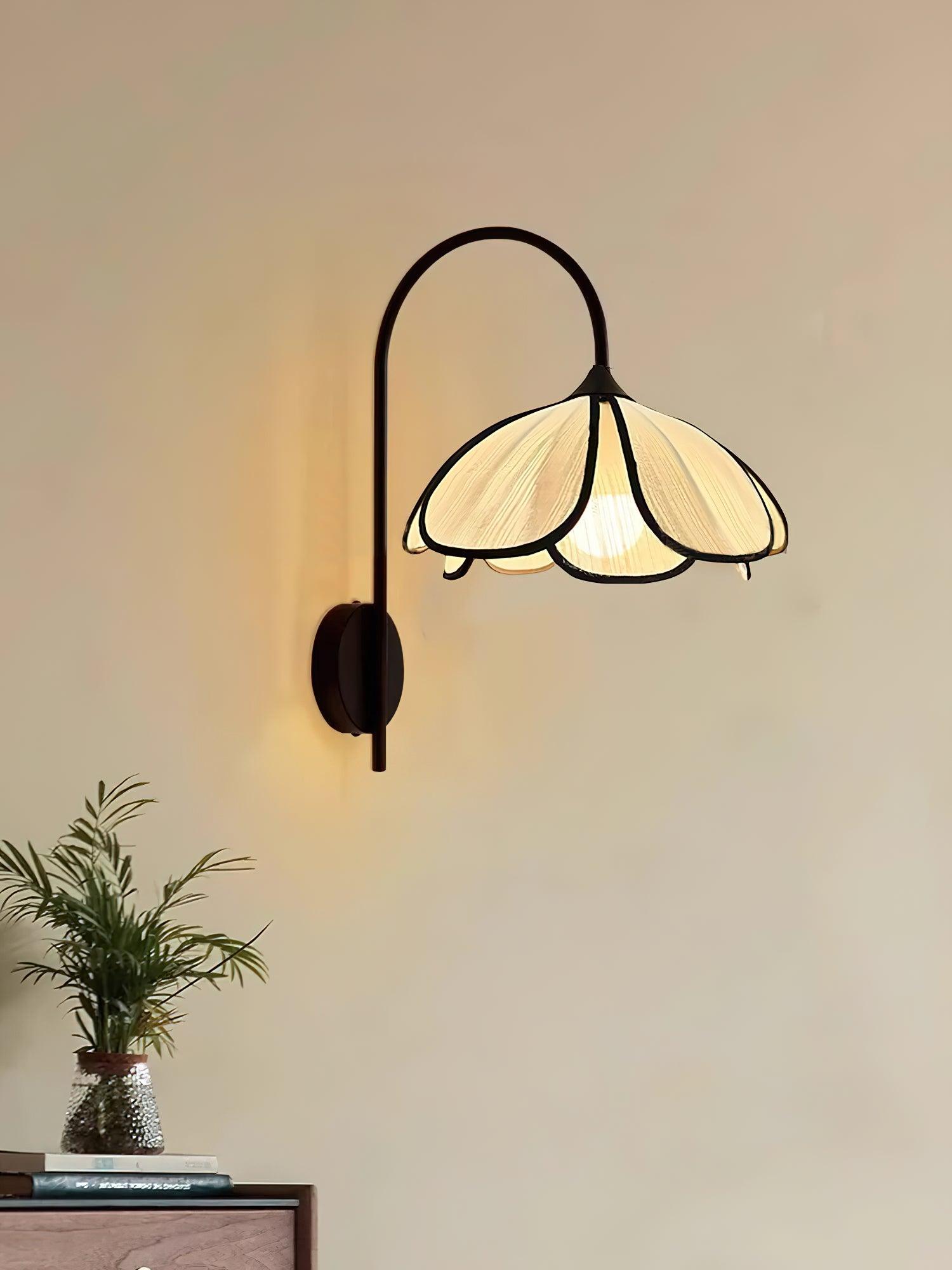 Ivsiliel Natural Burnt Petal Wall Lamp - Letslighting