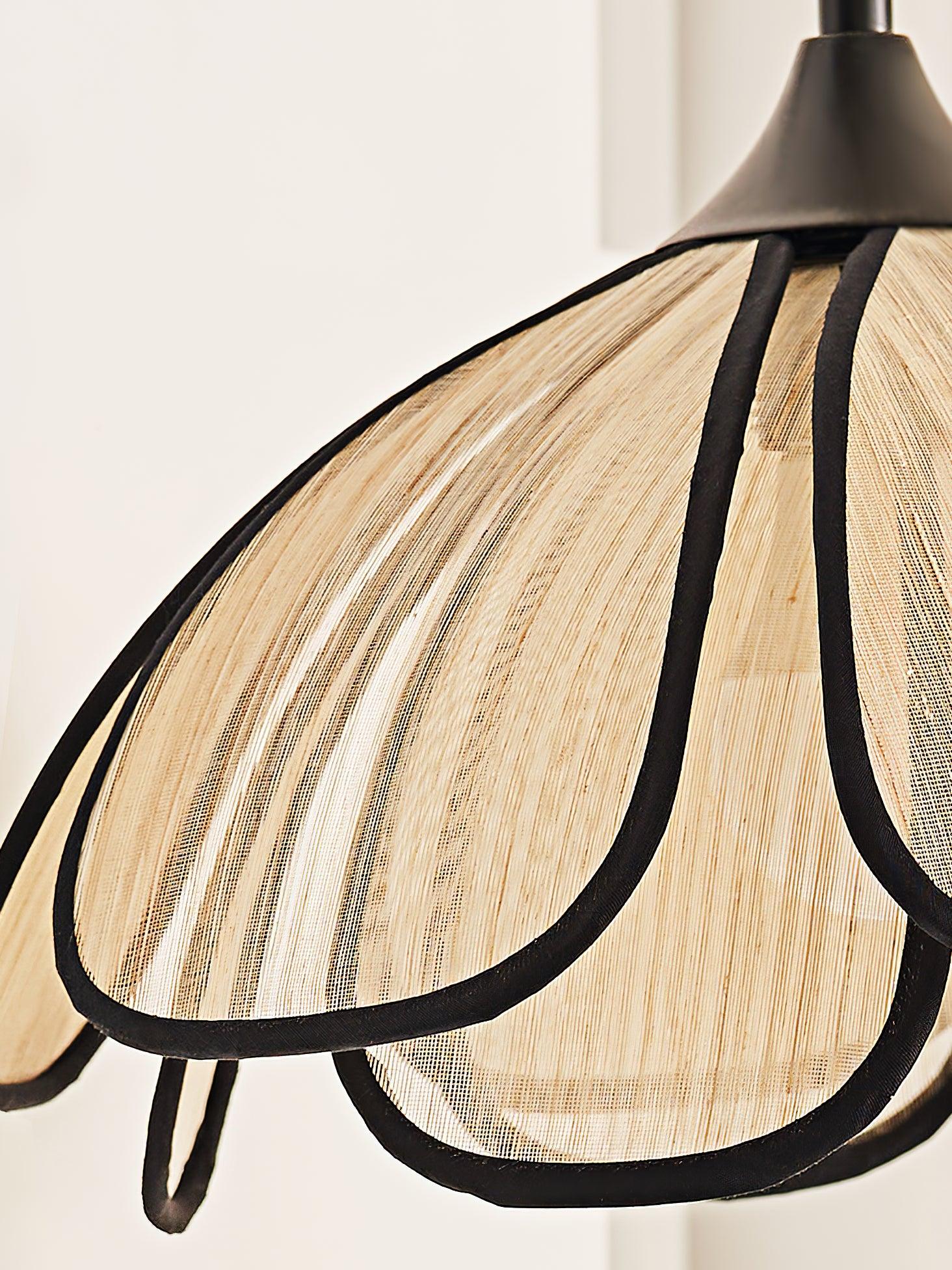 Ivsiliel Natural Burnt Petal Wall Lamp - Letslighting