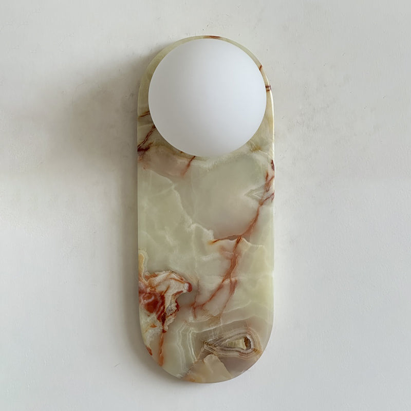 Idoraris Modern Minimalist Cyan Jade Sconce Wall Lamp - Letslighting