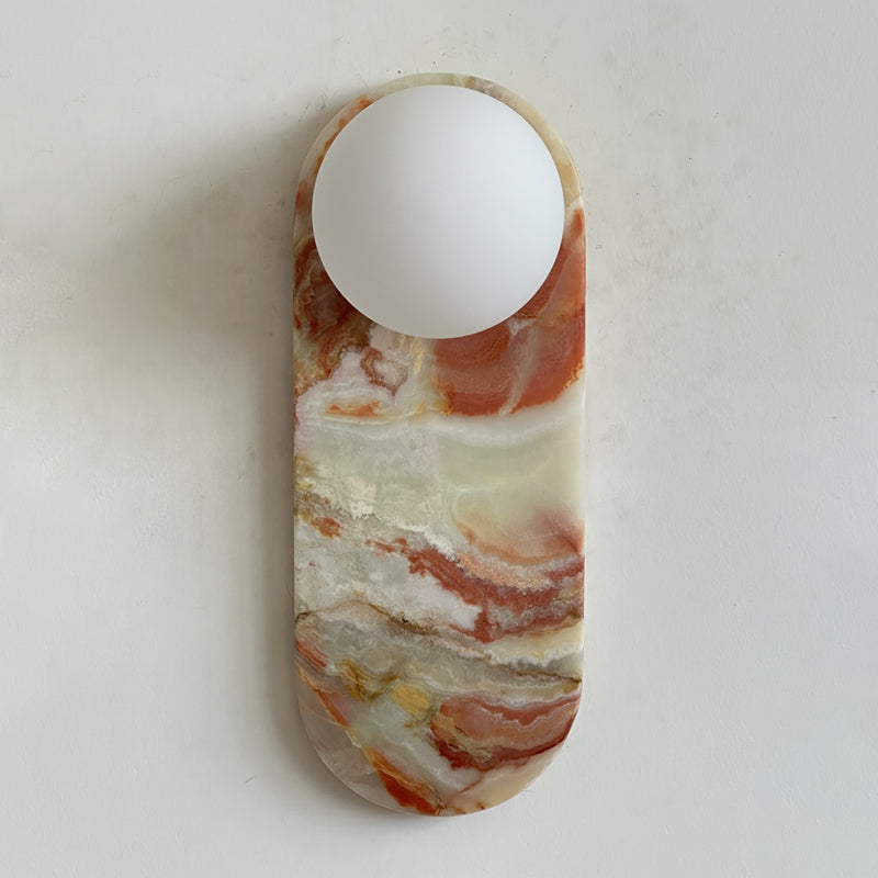 Idoraris Modern Minimalist Cyan Jade Sconce Wall Lamp - Letslighting