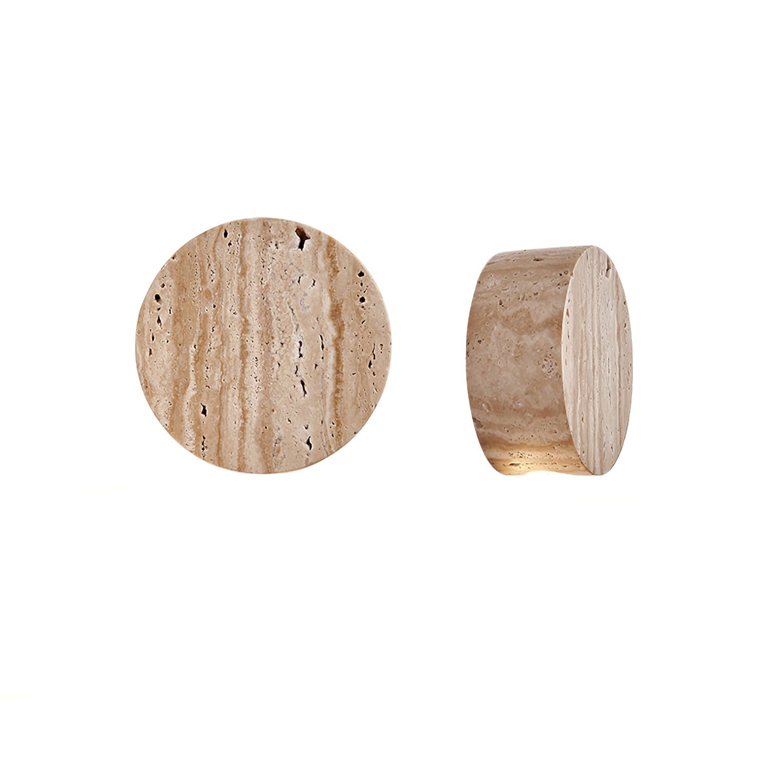 Caelan Travertine Wall Sconce - Letslighting