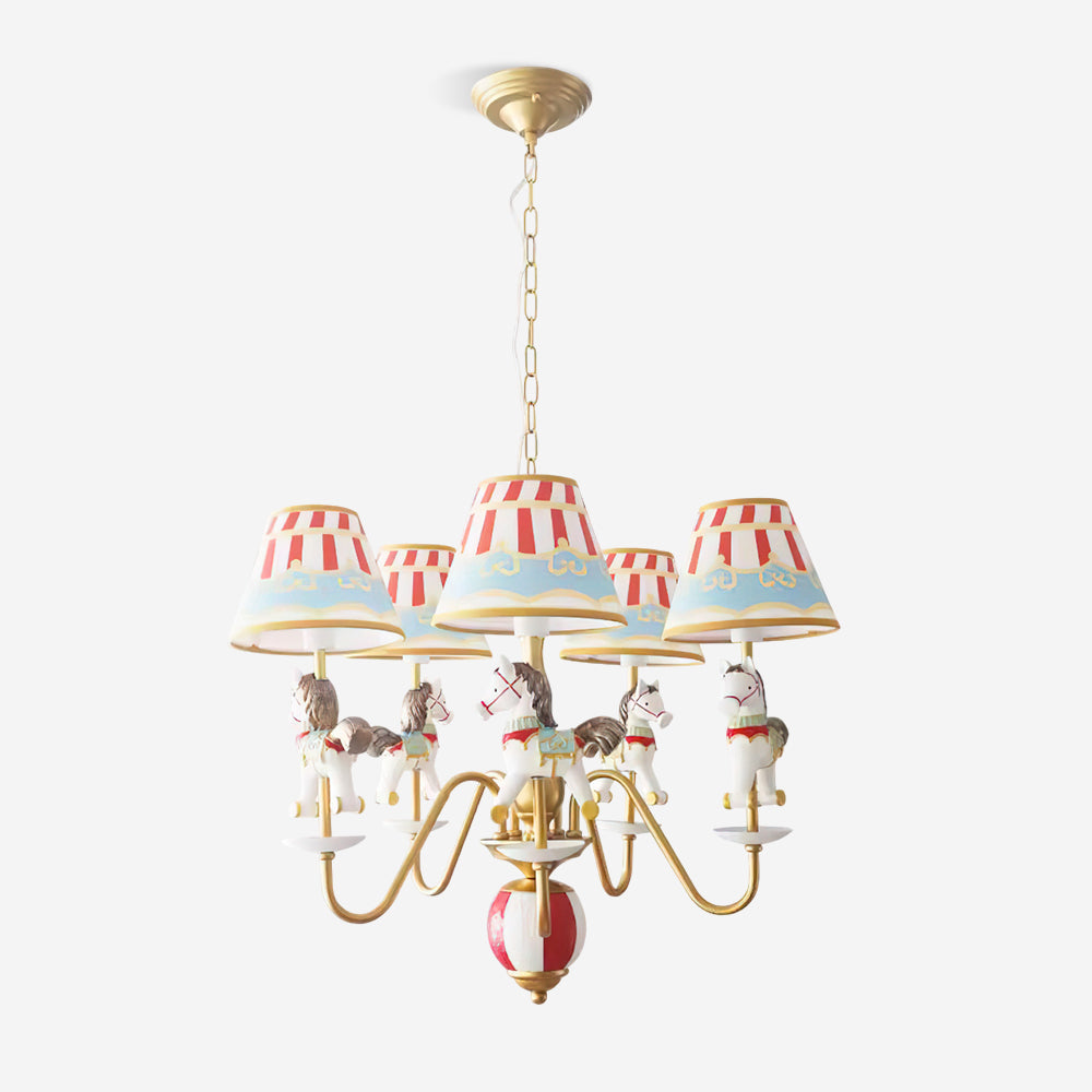 Delfio Carousel Chandelier - Neutralighting