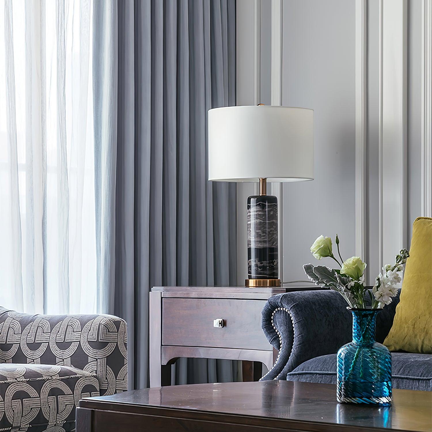 Katherine Modern Marble Table Lamp - Letslighting