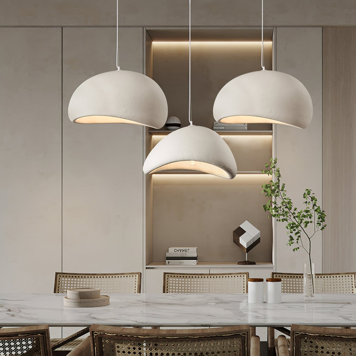 Lustra Pendant Light Cloud Swag Wabi-Sabi - Letslighting