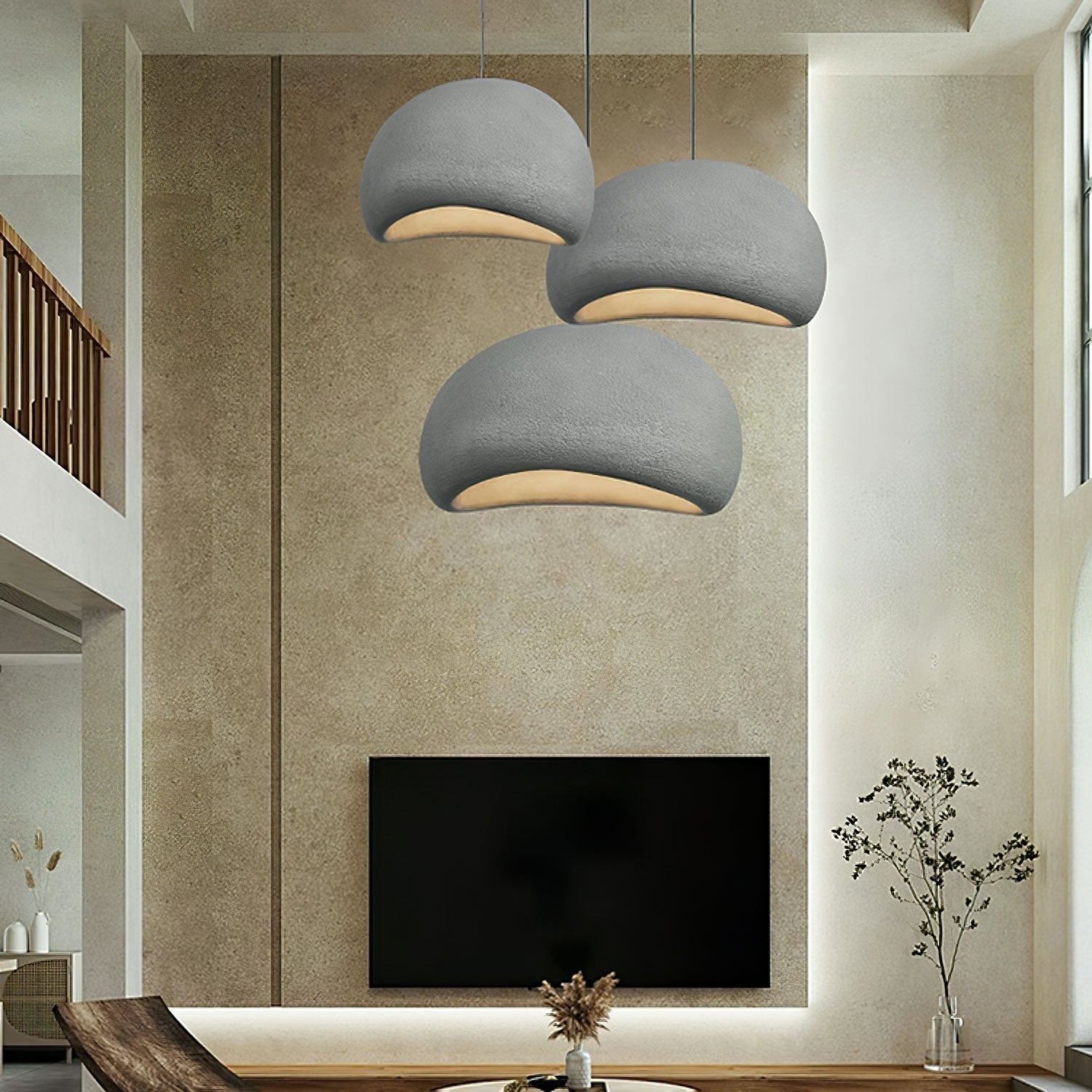 Lustra Pendant Light Cloud Swag Wabi-Sabi - Letslighting