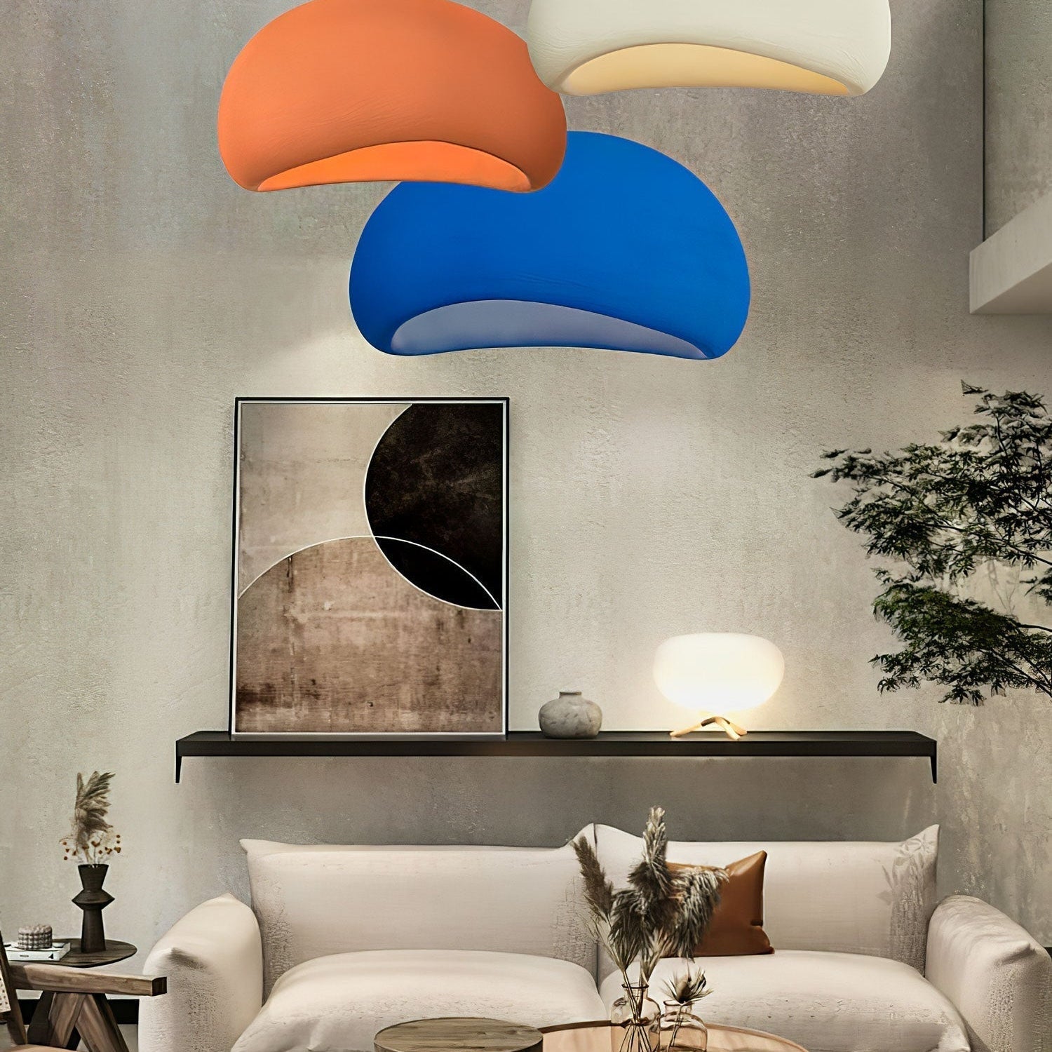 Lustra Pendant Light Cloud Swag Wabi-Sabi - Letslighting