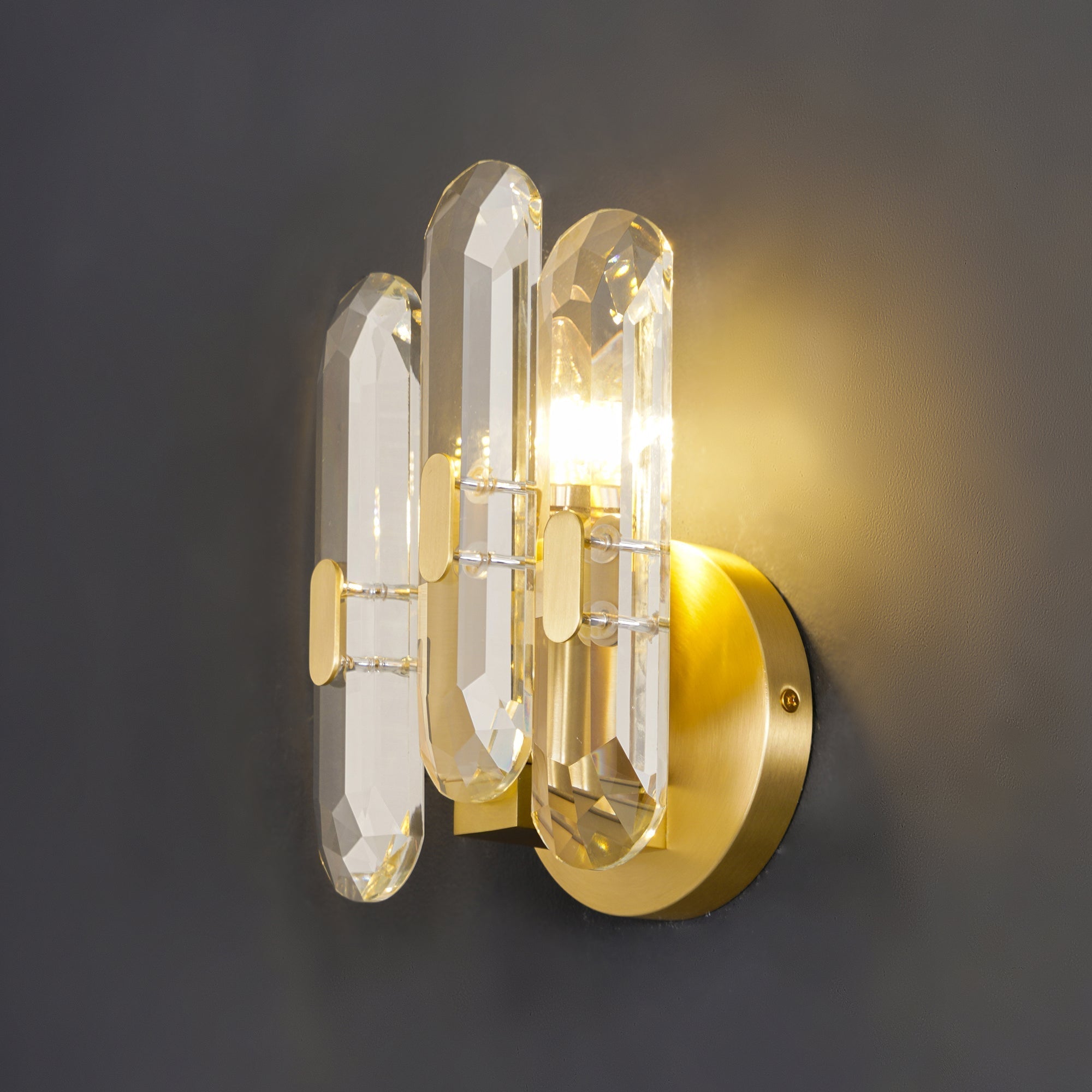 Kristy Postmodern Luxury Crystal Sconce Wall Lamp - Letslighting