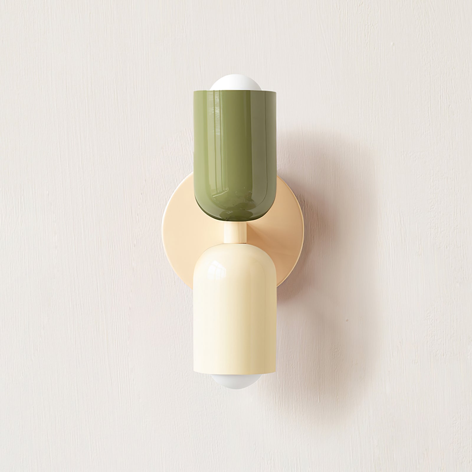 Lustra Wall Lamp Green Black Minimalist Plug-In - Neutralighting