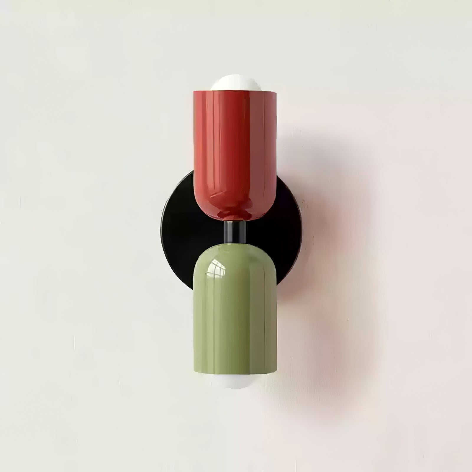 Lustra Wall Lamp Green Black Minimalist Plug-In - Neutralighting