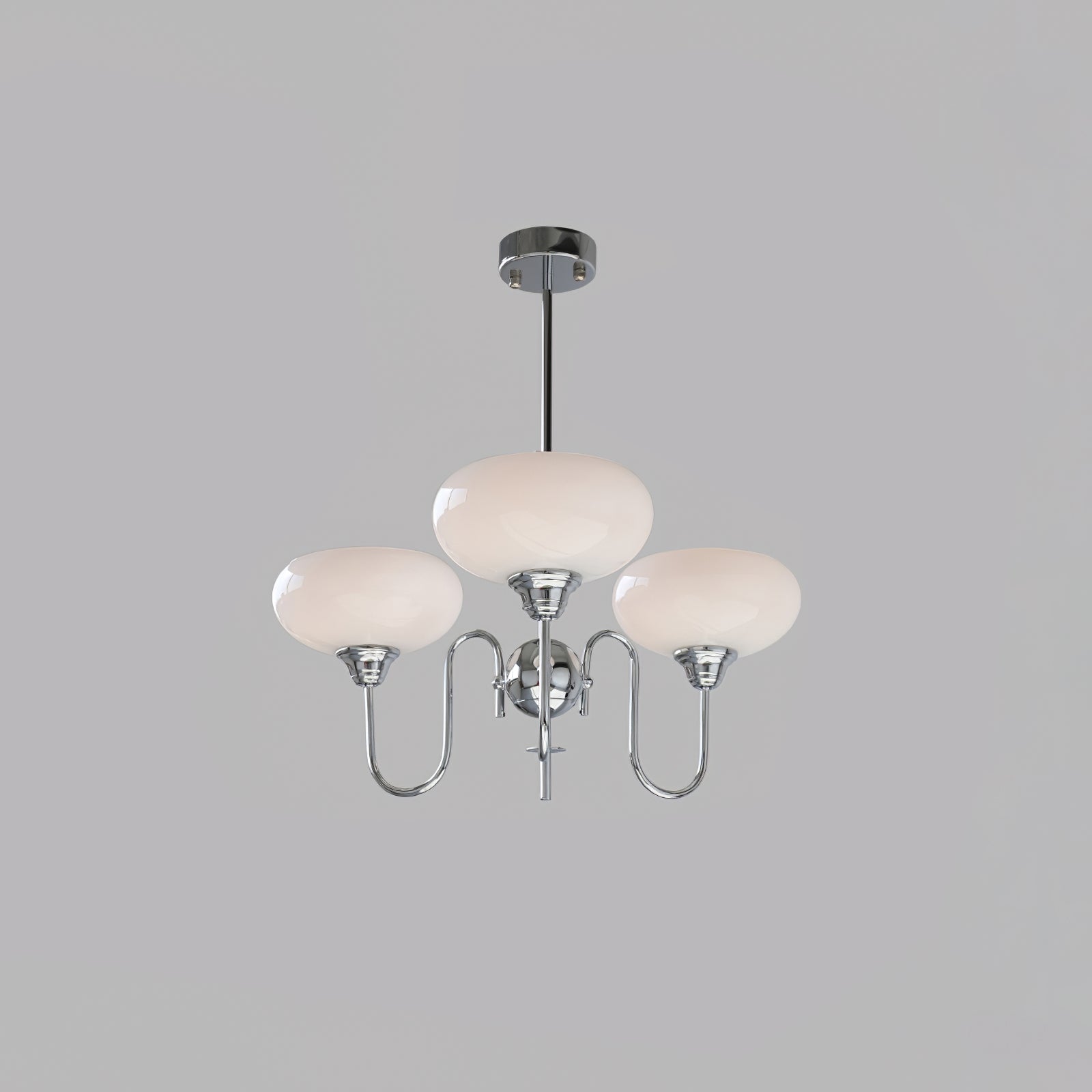Silva Vintage LED Metal Multi Lampshade Creamy White Yellow Bulbs Luxury Bedroom Living Room Pendant Light, Gold/Chrome