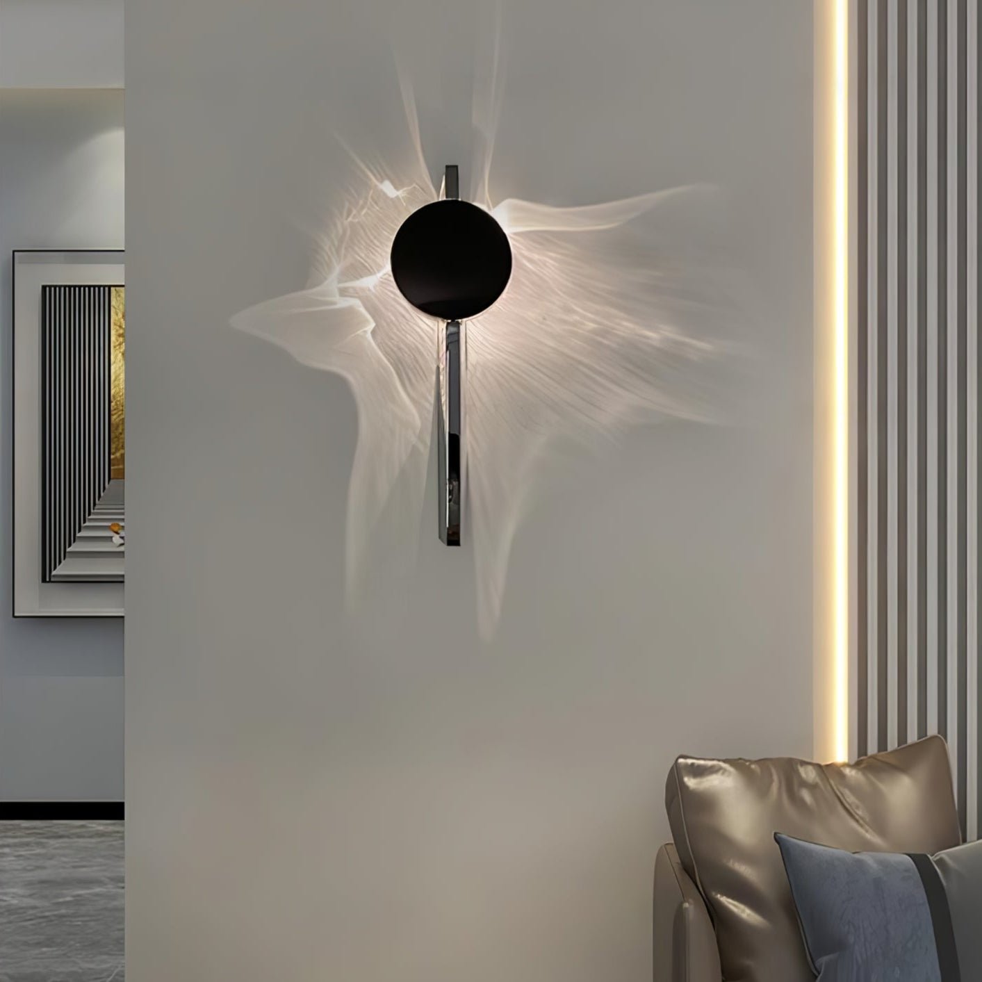 Gardner Applique Murale Créative Lumière et Ombre - Neutralighting