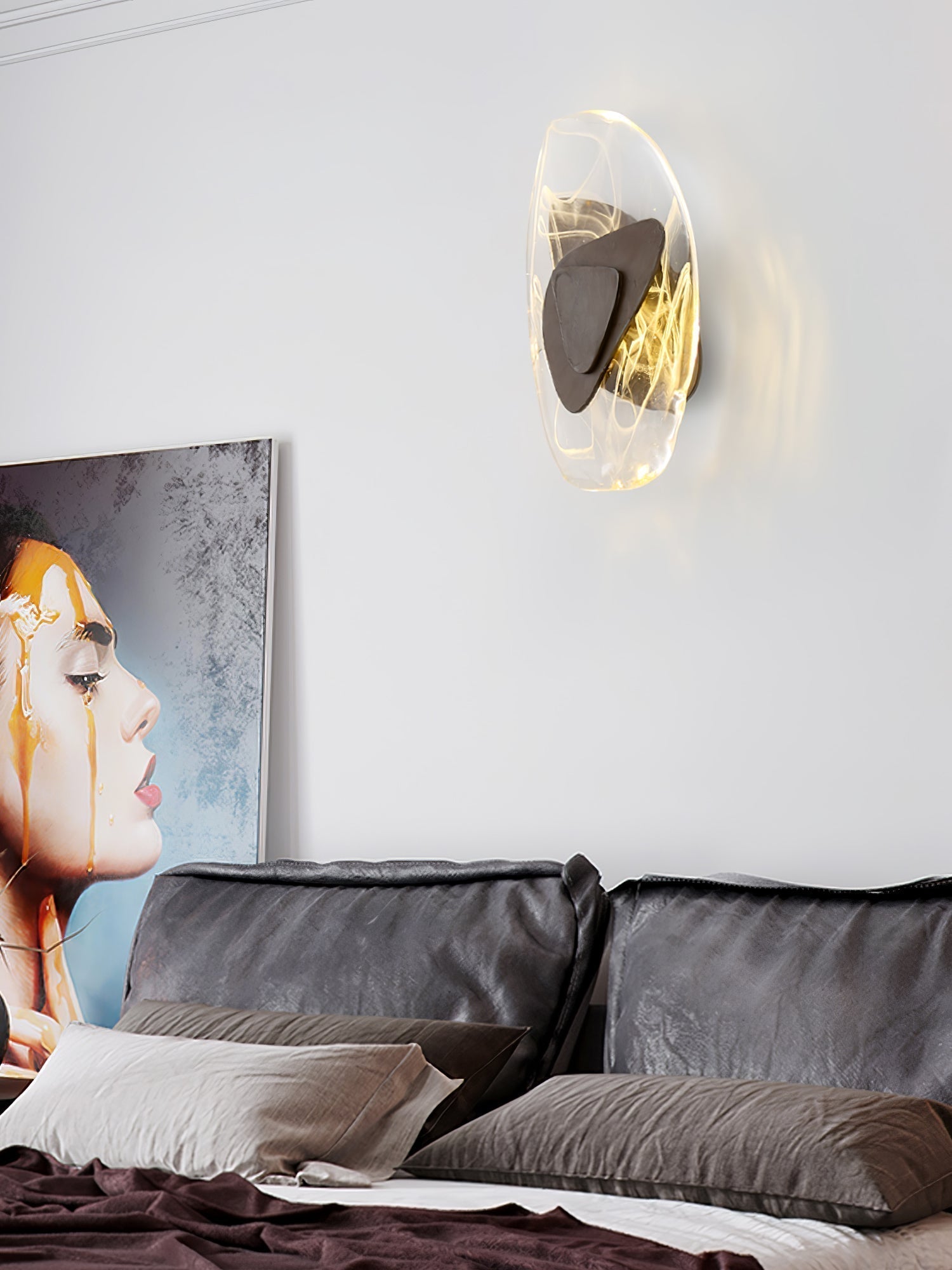 Blind Applique Murale en Verre Art Nordic Premium - Neutralighting