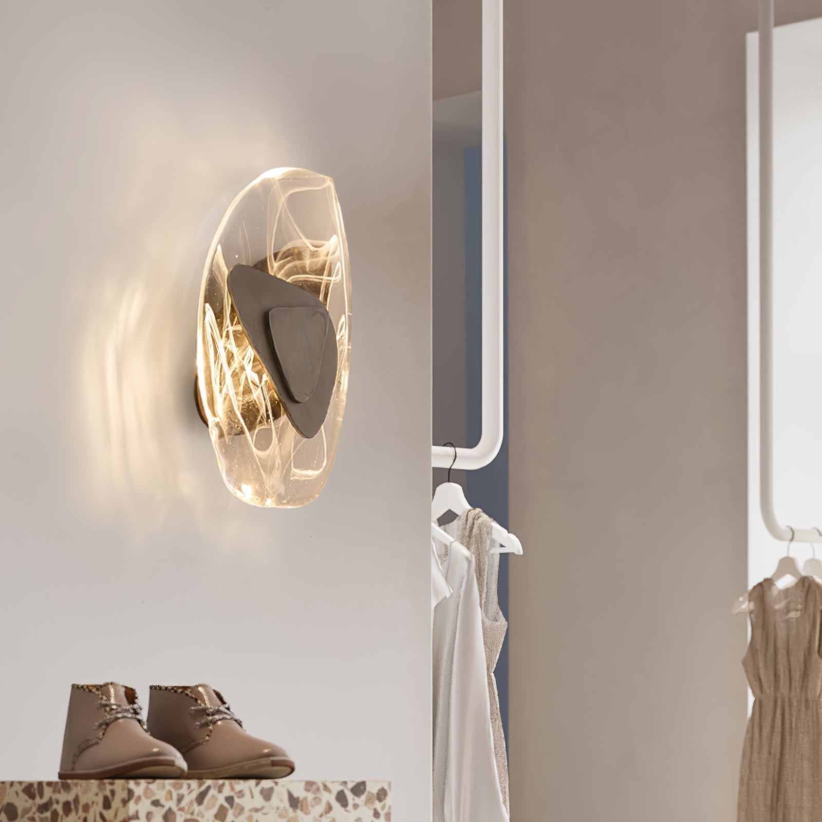 Blind Applique Murale en Verre Art Nordic Premium - Neutralighting