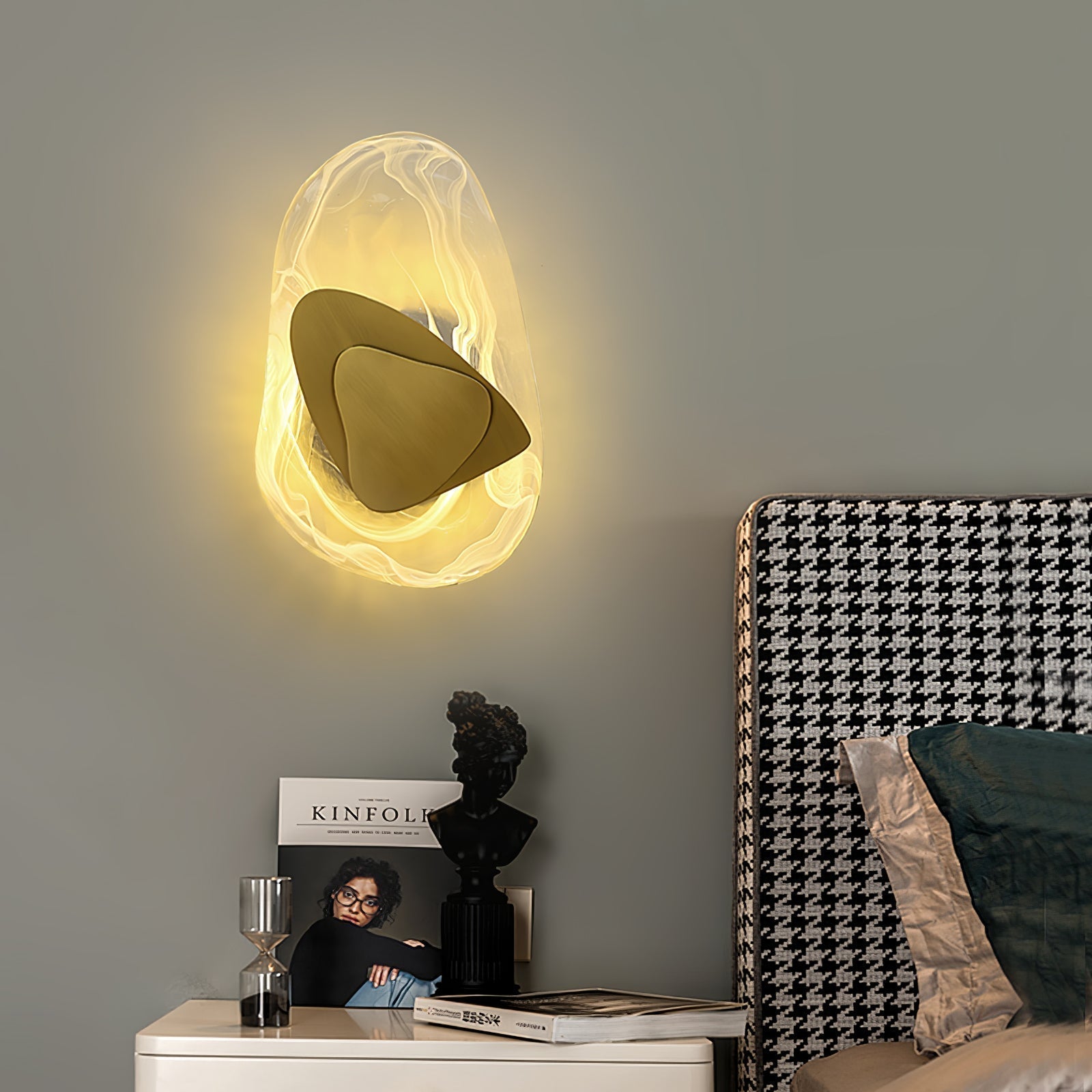 Blind Applique Murale en Verre Art Nordic Premium - Neutralighting