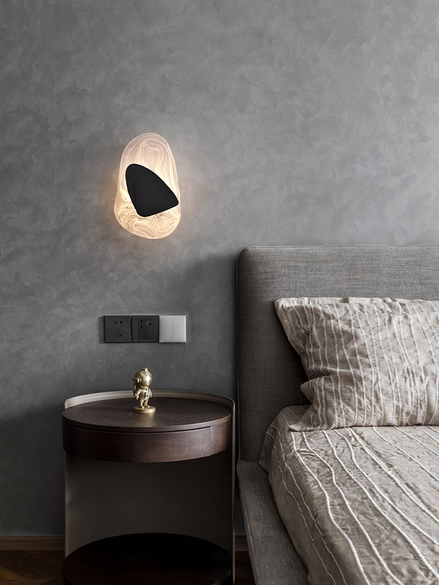 Blind Applique Murale en Verre Art Nordic Premium - Neutralighting