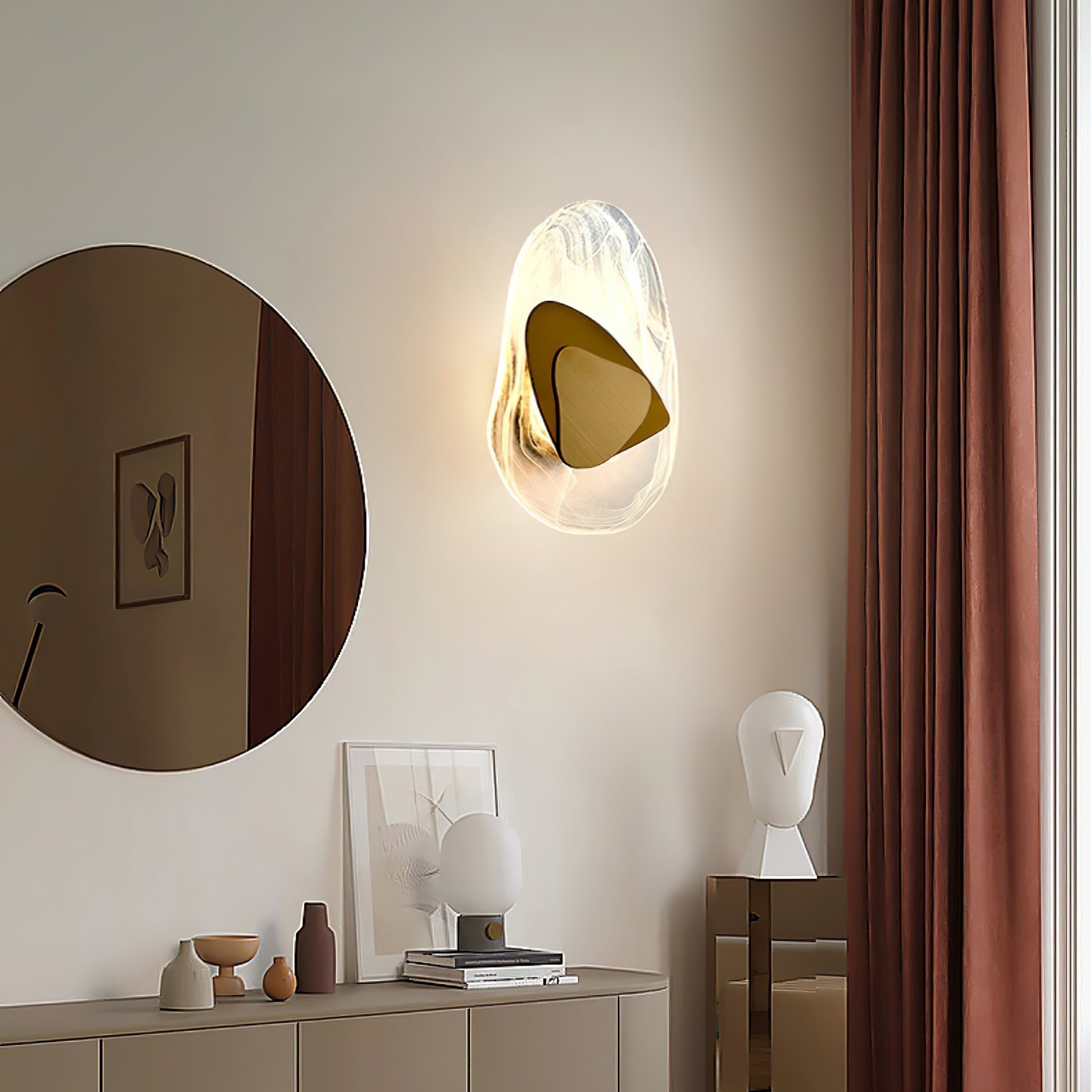 Blind Applique Murale en Verre Art Nordic Premium - Neutralighting