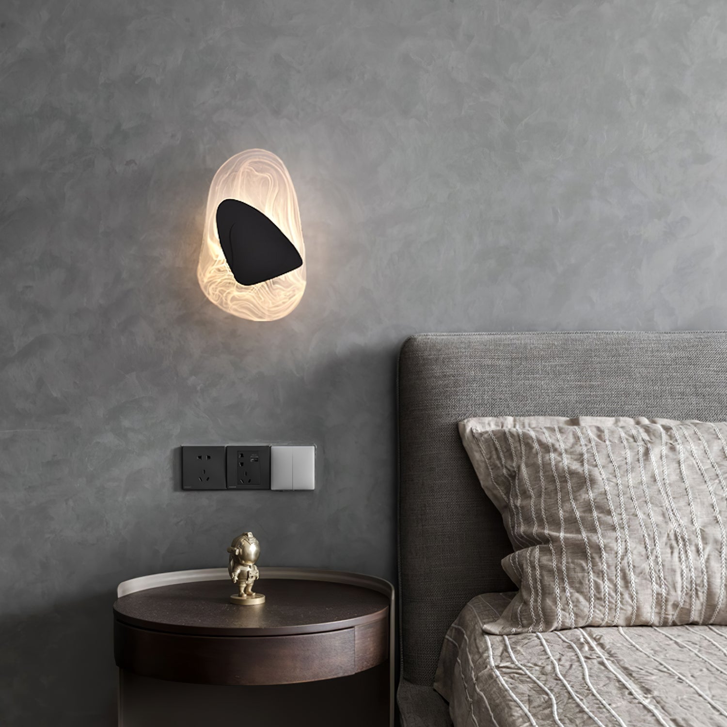Blind Applique Murale en Verre Art Nordic Premium - Neutralighting