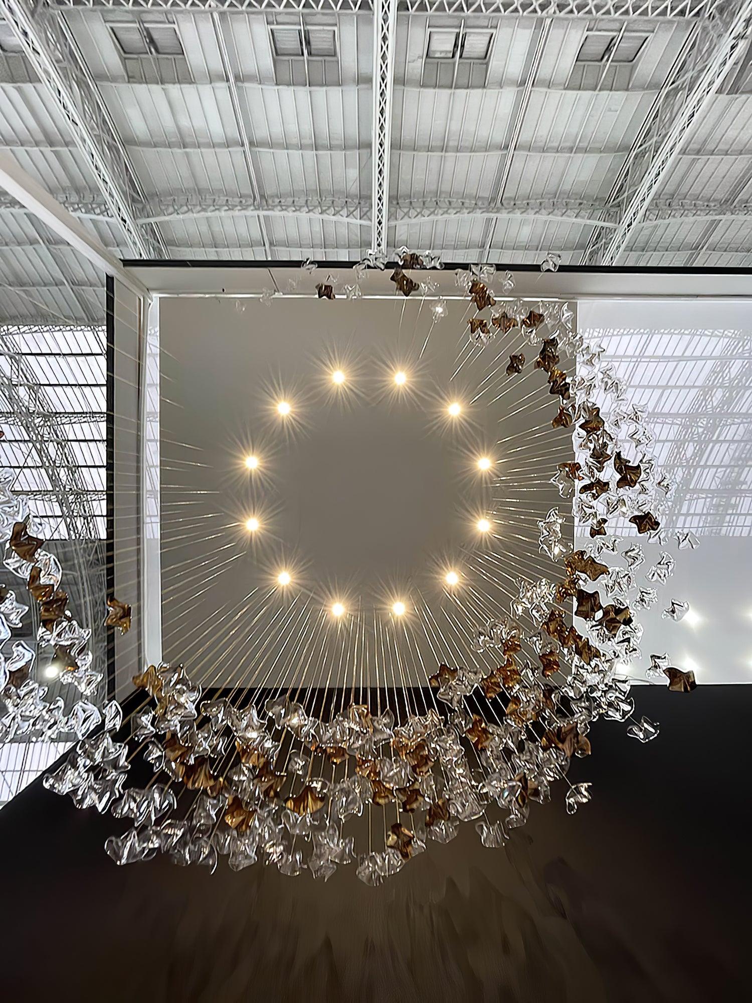 Vecarisra Luxury Tidal Art Glass Pendants Lamp - Letslighting