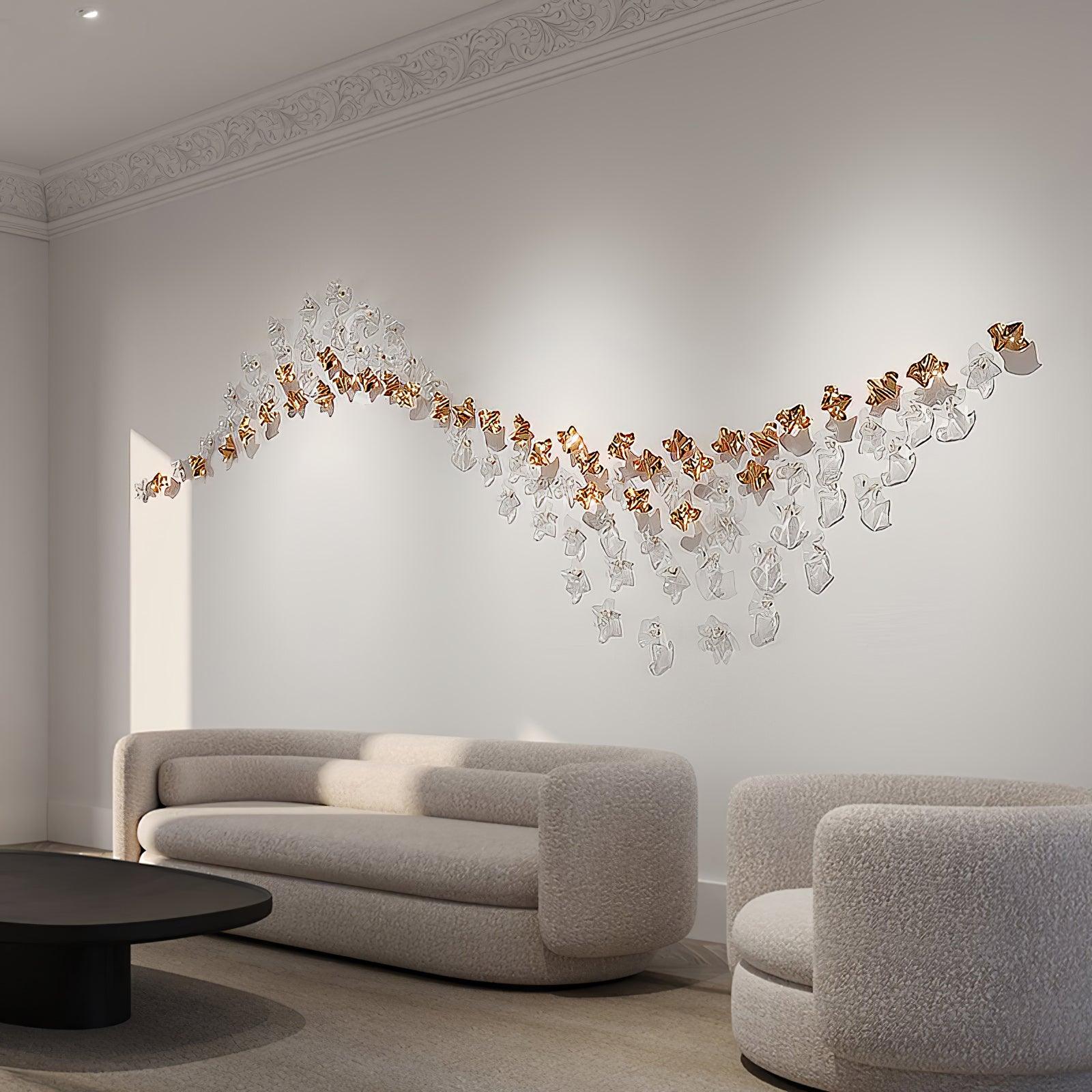 Vecarisra Luxury Tidal Art Glass Pendants Lamp - Letslighting