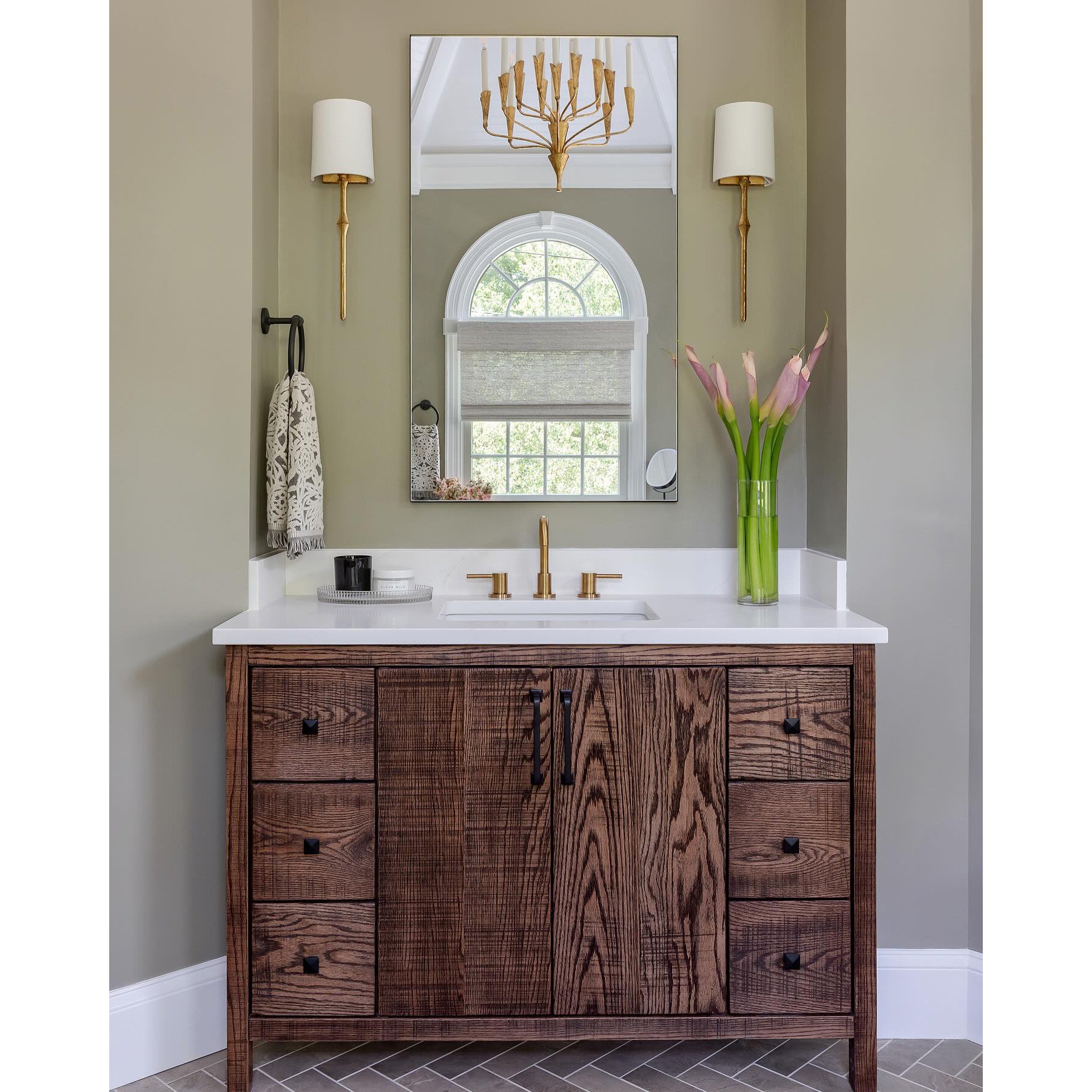 Yield Vintage Unique Brass Fabric Wall Lamp - Letslighting
