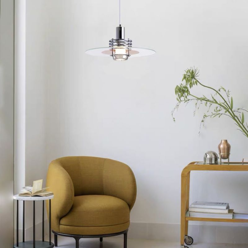 Valentina Minimalism LED Pendant Light Metal/Glass/Acrylic Bedroom