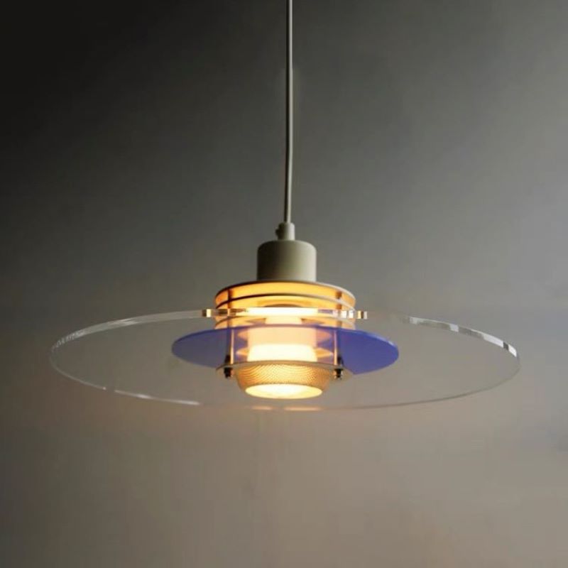 Valentina Minimalism LED Pendant Light Metal/Glass/Acrylic Bedroom