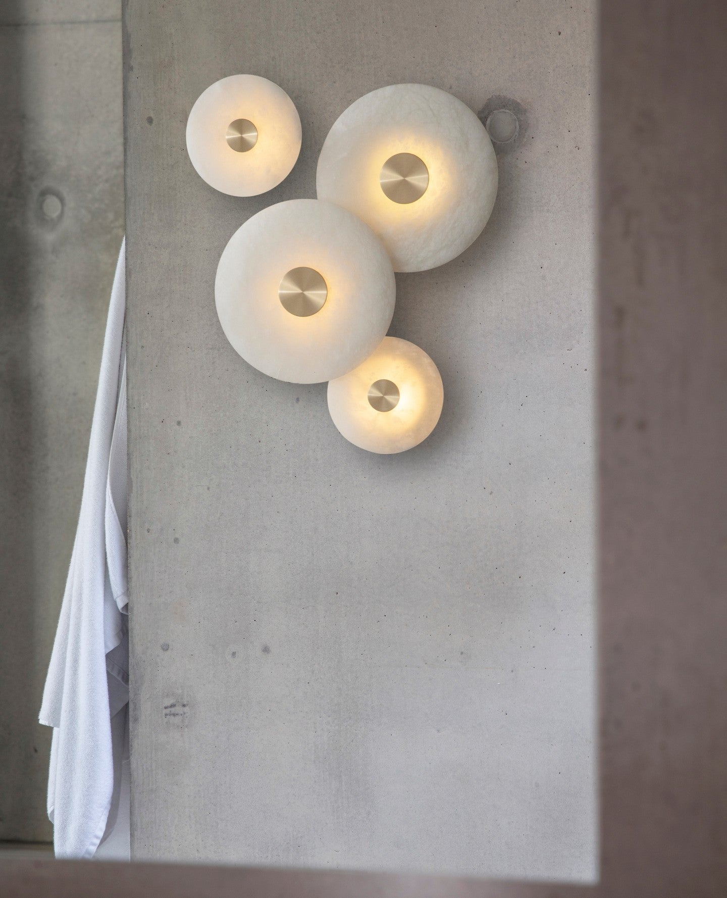 Selina Minimaliste Albâtre Plafonnier - Neutralighting