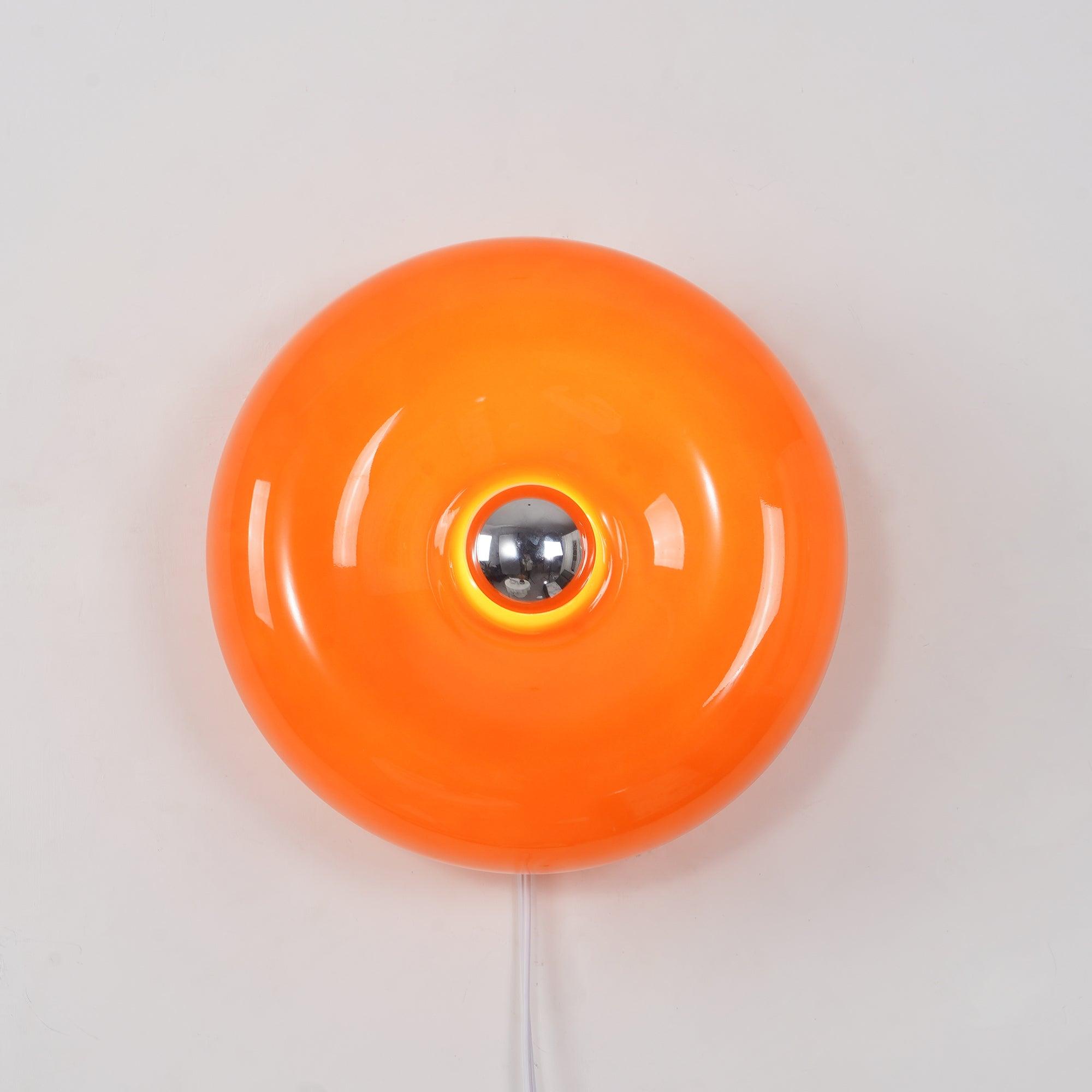 Donuts Applique murale rétro orange - Neutralighting