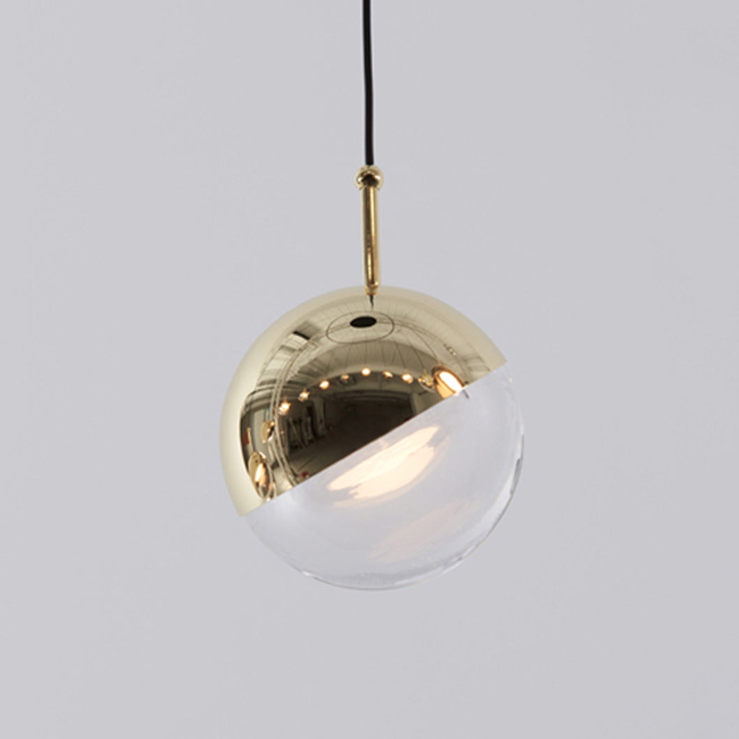 Solara Pendant Lamp Steel Glass Multi Drop Minimalist Staircase - Letslighting