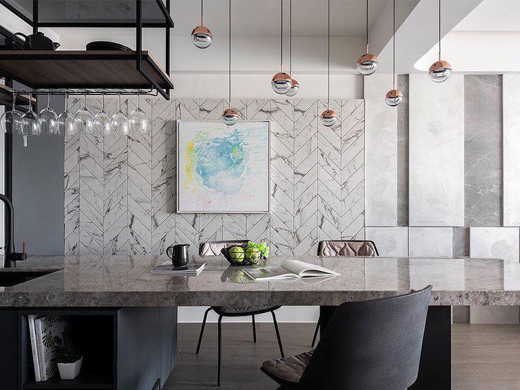 Solara Pendant Lamp Steel Glass Multi Drop Minimalist Staircase - Letslighting