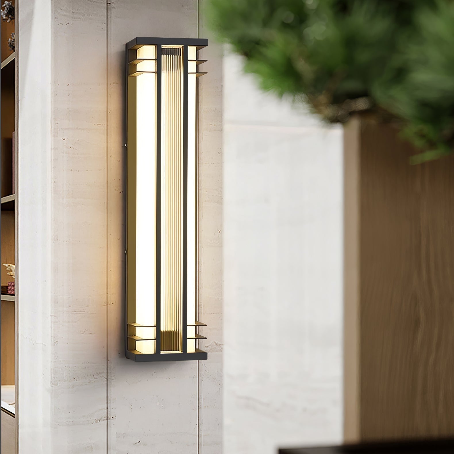 Colire Unique Double Axis Outdoor Wall Lamp - Letslighting
