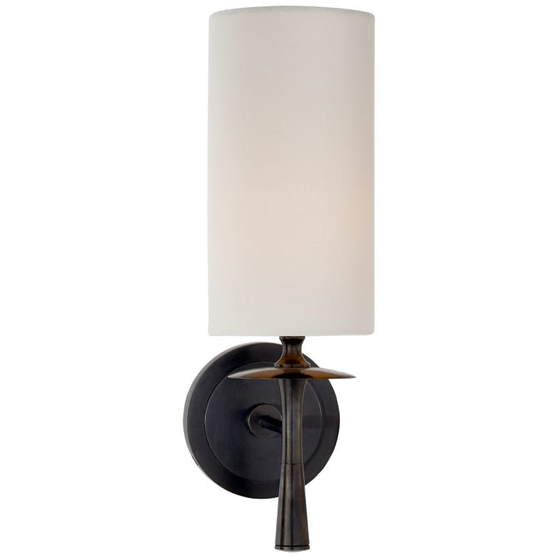 Knight Modern Minimalist Fabric Glass Wall Lamp - Letslighting