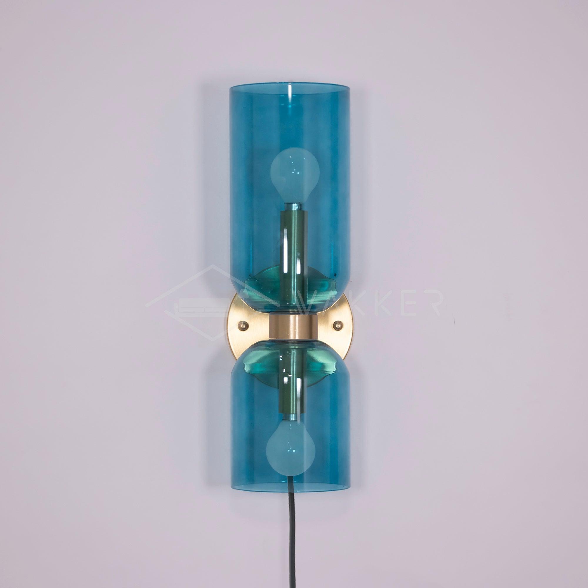 Lylaearis Nordic Art Plug-In Glass Wall Lamp - Neutralighting