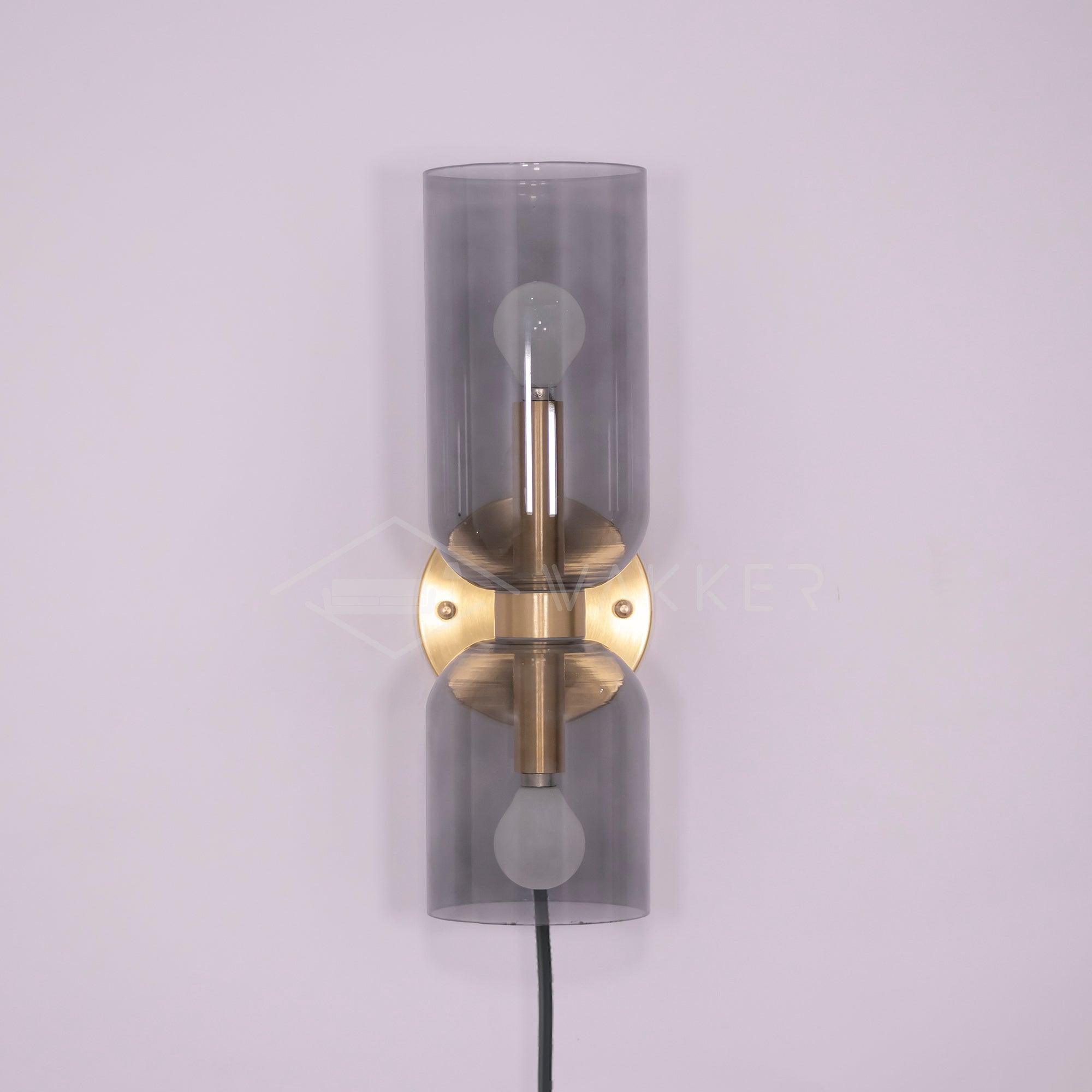 Lylaearis Nordic Art Plug-In Glass Wall Lamp - Neutralighting