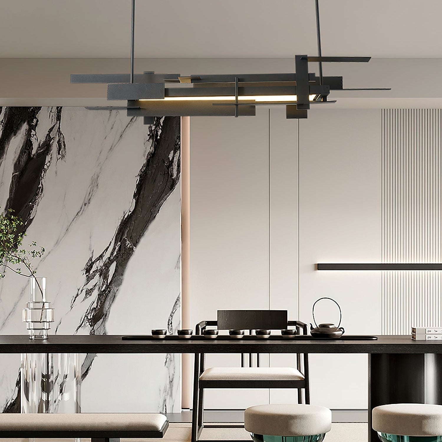 Orlenace Geometric Pendant Light - Letslighting