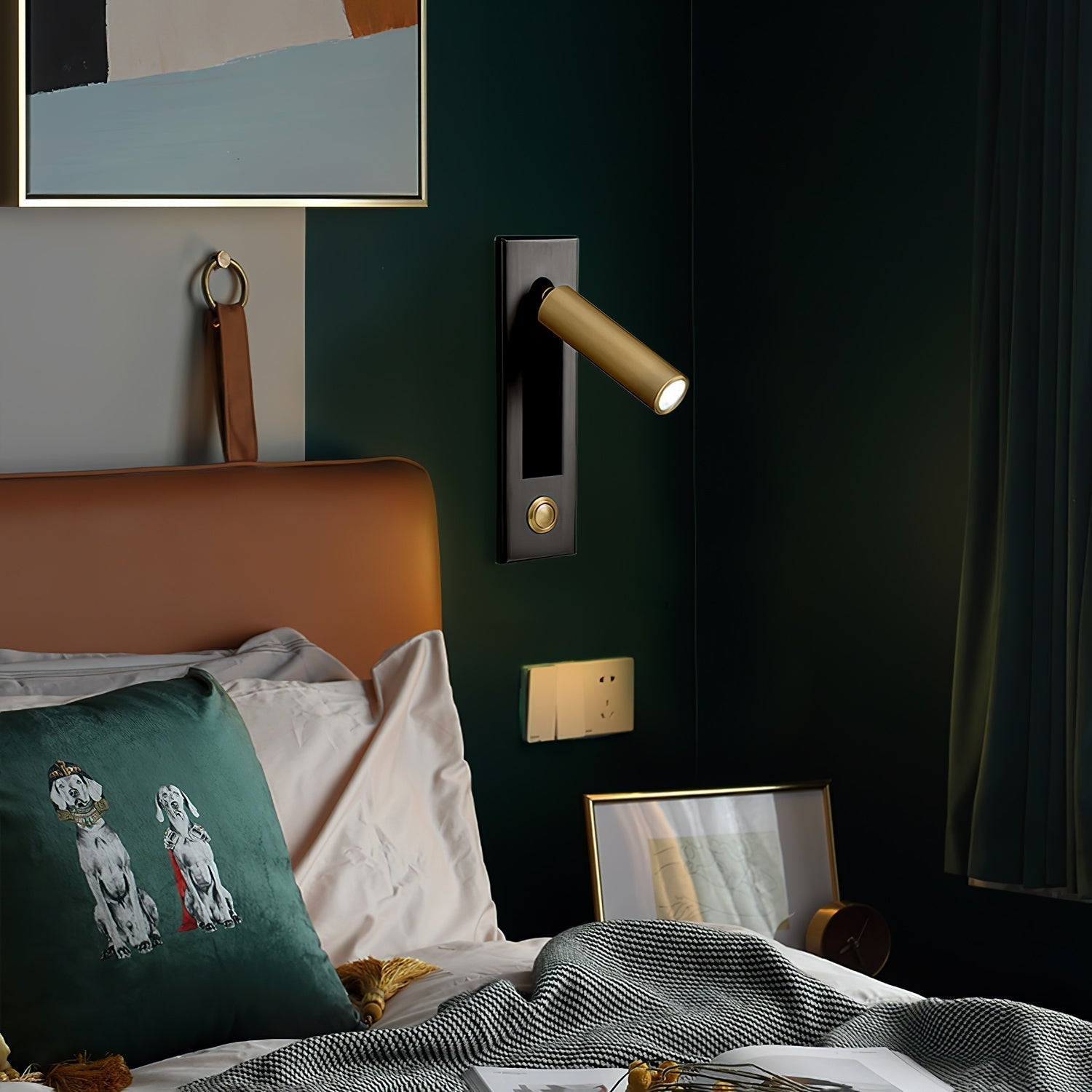 Eurvaran Embedded Bedside Plug-in Sconce Wall lamp - Letslighting