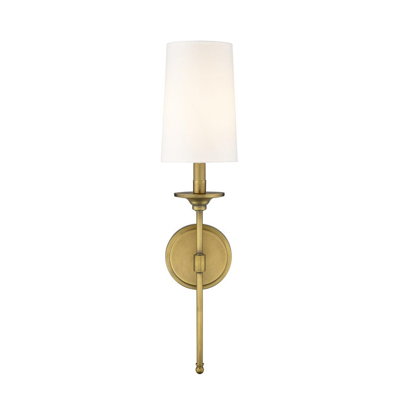 Esileth Applique Murale Laiton Tissu Vintage - Neutralighting