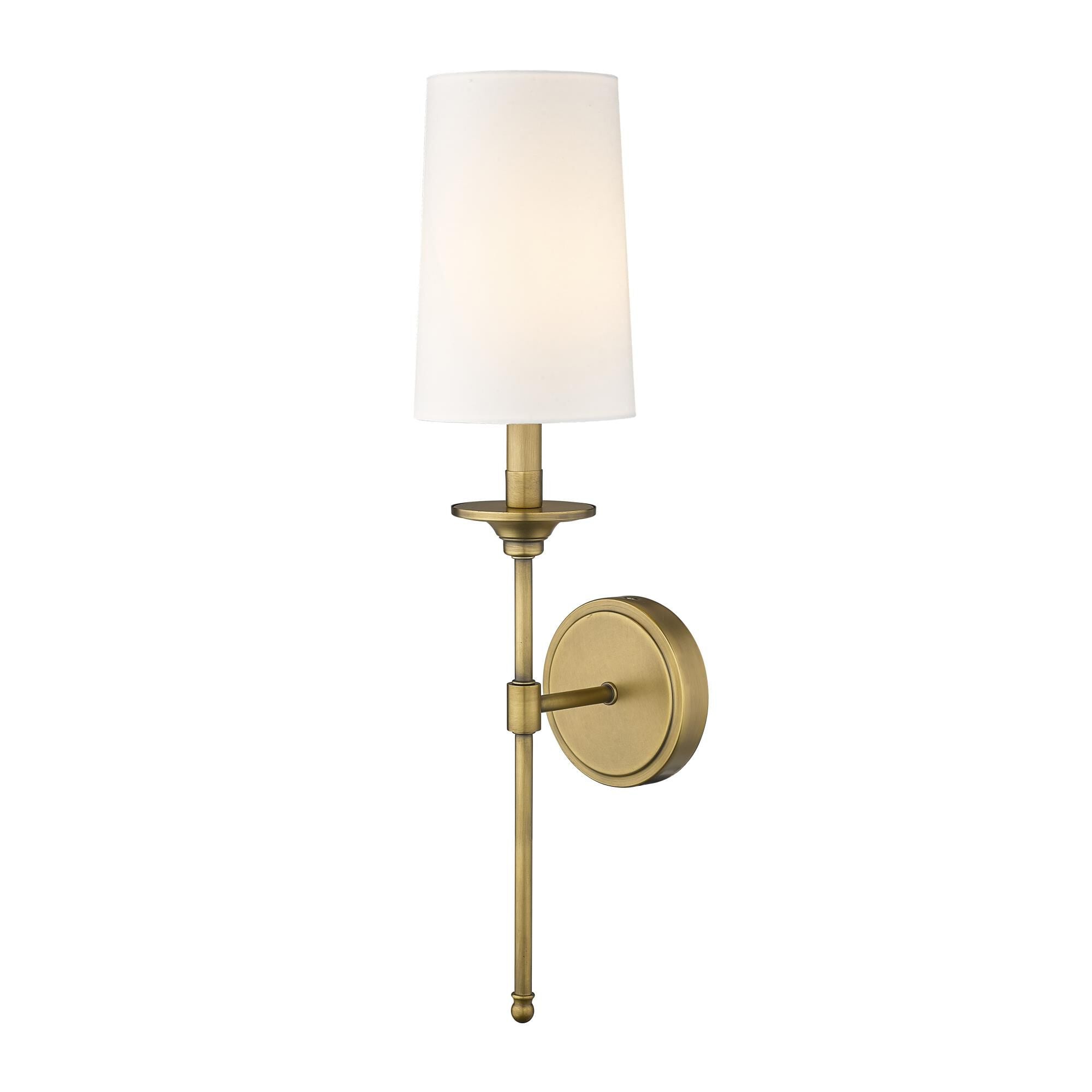 Esileth Applique Murale Laiton Tissu Vintage - Neutralighting