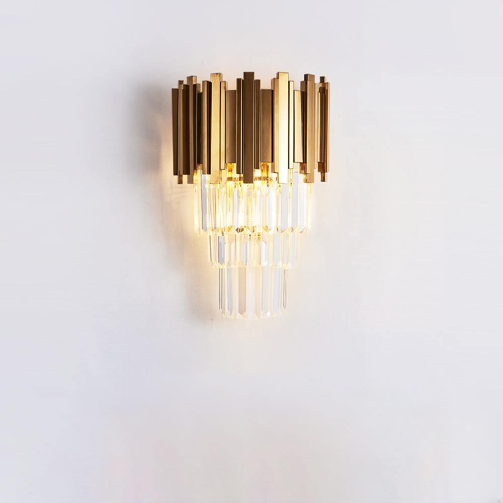 Vevyniel Postmoderne Luxe Empire Cristal Applique Murale - Neutralighting