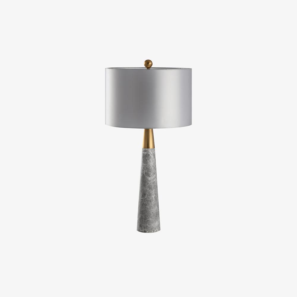Zinara Marble Fabric Table Lamp - Letslighting