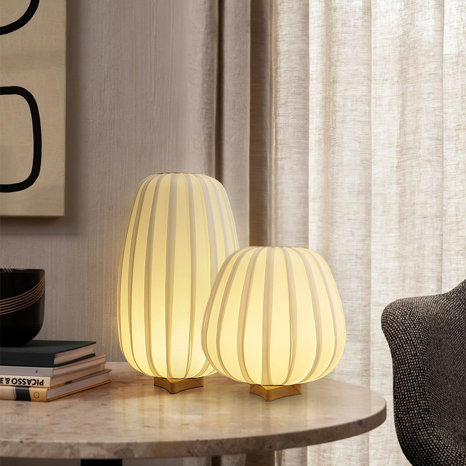 Solisuce Fabric Minimalist Table Lamp - Letslighting