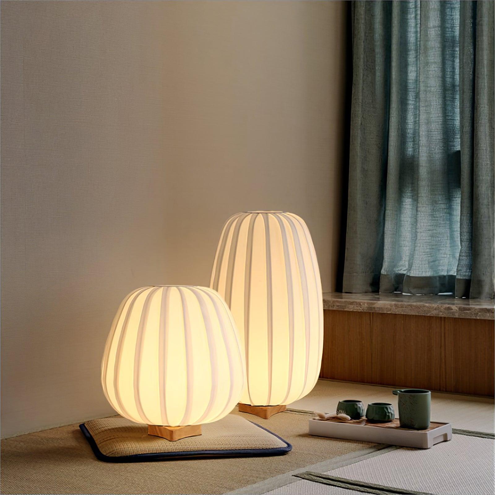 Solisuce Fabric Minimalist Table Lamp - Letslighting