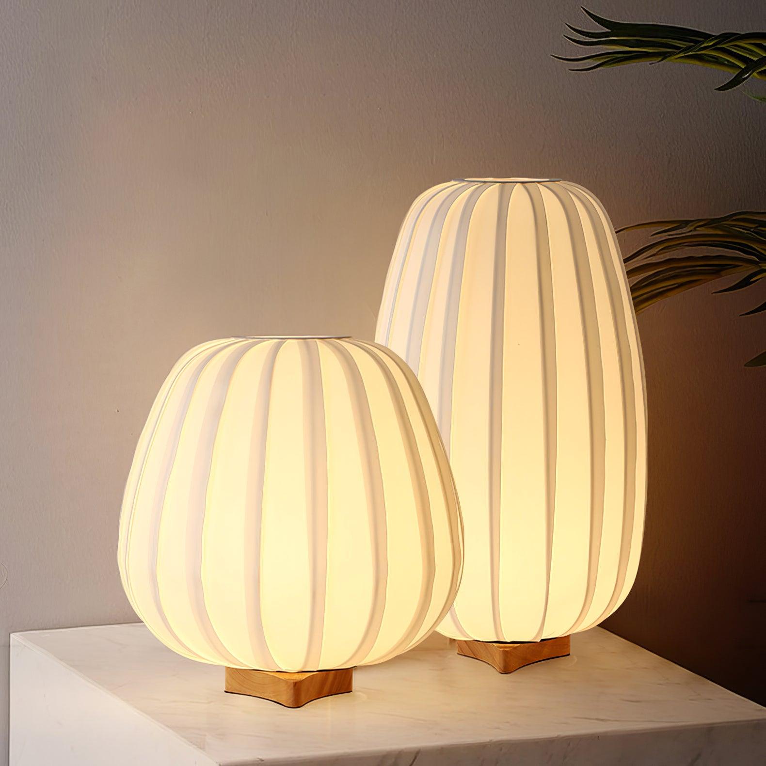 Solisuce Fabric Minimalist Table Lamp - Letslighting
